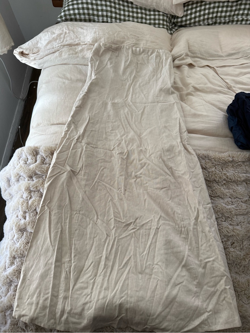 Abercrombie Linen Maxi Dress - L